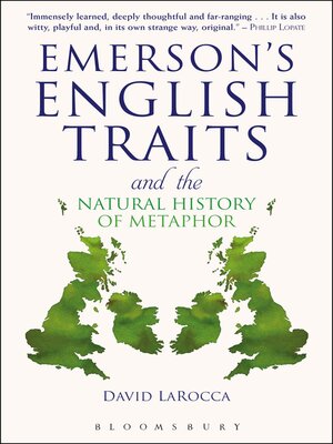cover image of Emerson's English Traits and the Natural History of Metaphor
